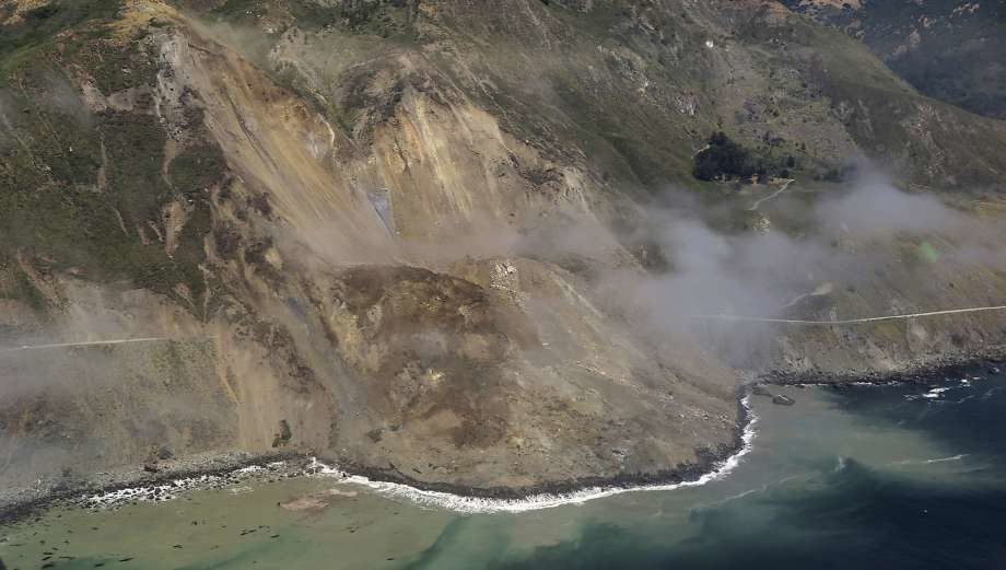 highway 1 landslide