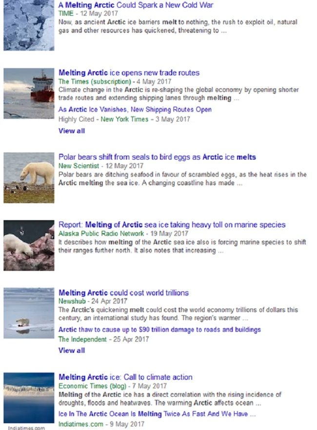 Arctic Ice Melt