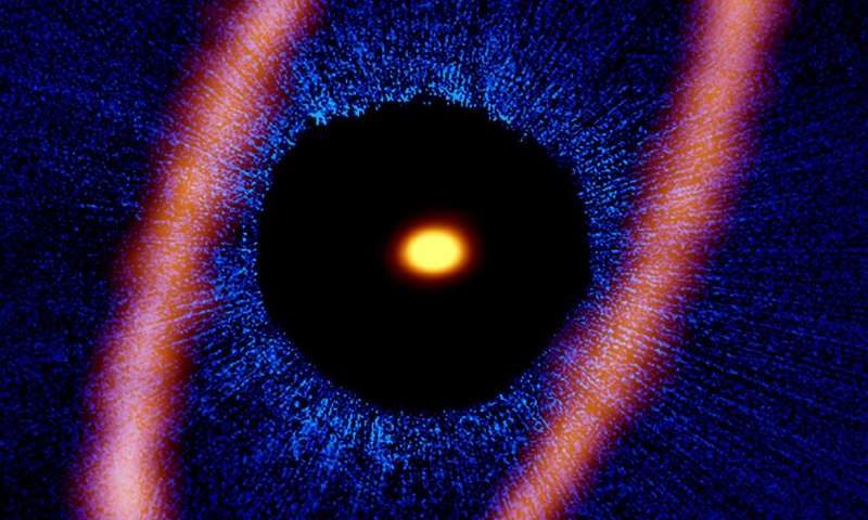 Click to enlarge ALMA debris disk
