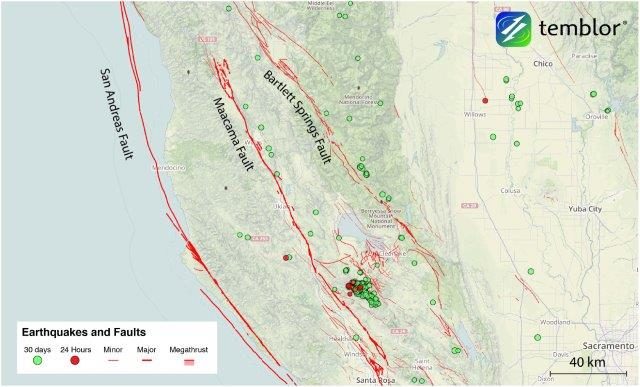 Click to enlarge Global Earthquake Activity Rate (GEAR) model for Northern California