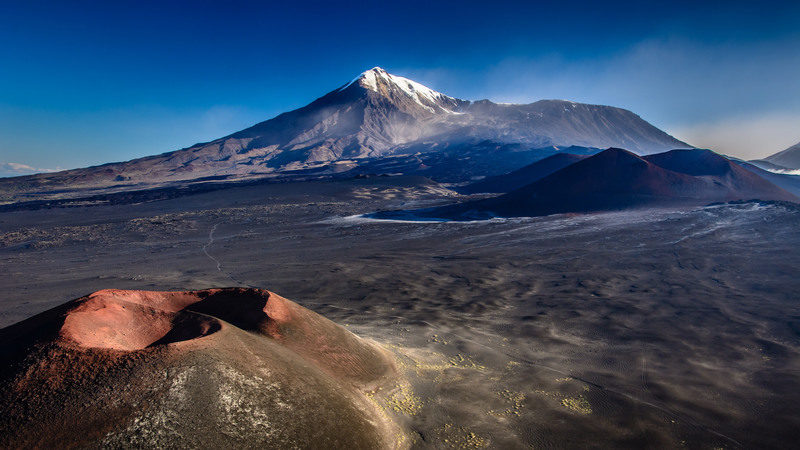 Volcanoes on Russia’s Kamchatka Peninsula