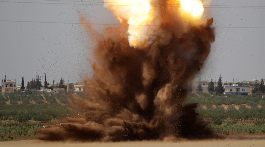 cluster bombs