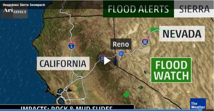 sierra nevada flood dangers