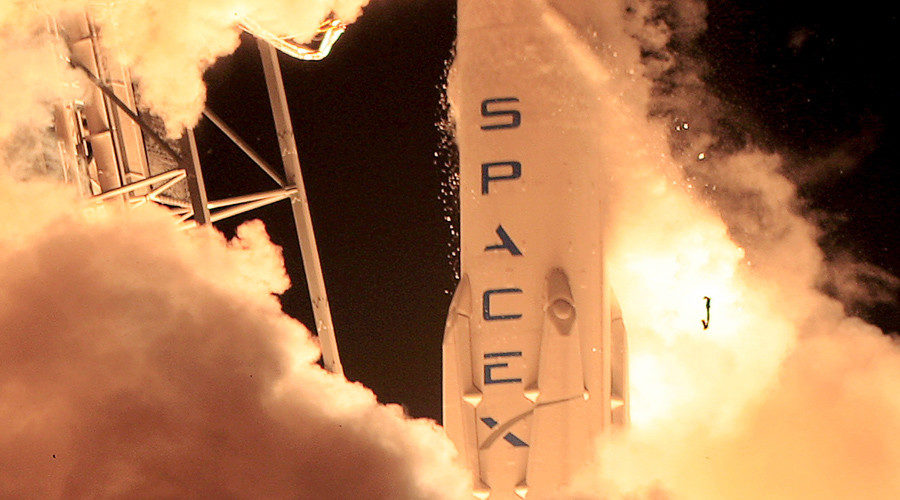 Click to enlarge Space X rocket launch