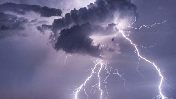 lightning strike