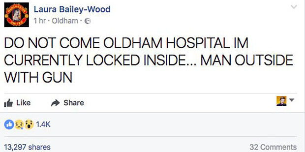 Click to enlarge facebook post