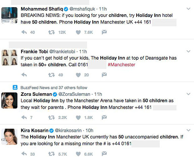 Click to enlarge tweets