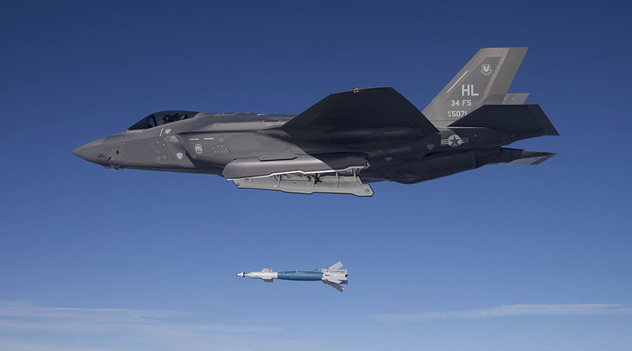 US F-22 fighter jet