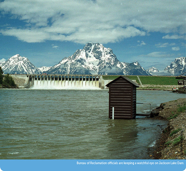 jackson Hole Lake Dam