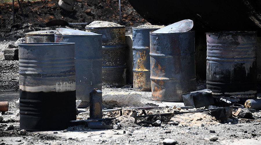 Click to enlarge US attack aftermath