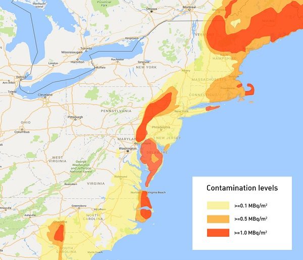 Click to enlarge Map of nuke plants