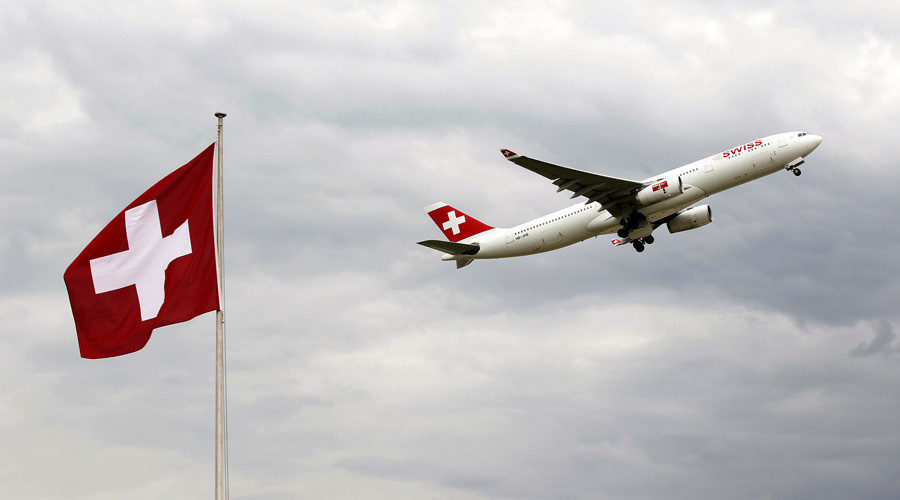 Swiss airplane