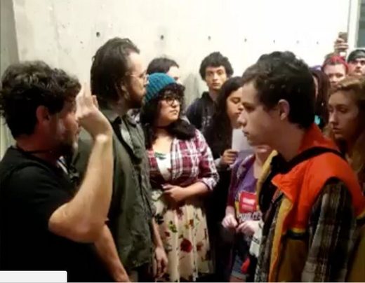 Students protest to demand resignation of professor for opposing segregation Students protest to demand resignation of professor for opposing segregation