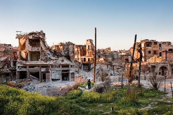 Al-Hatab Square in Aleppo’s Old City