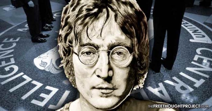 john lennon cia