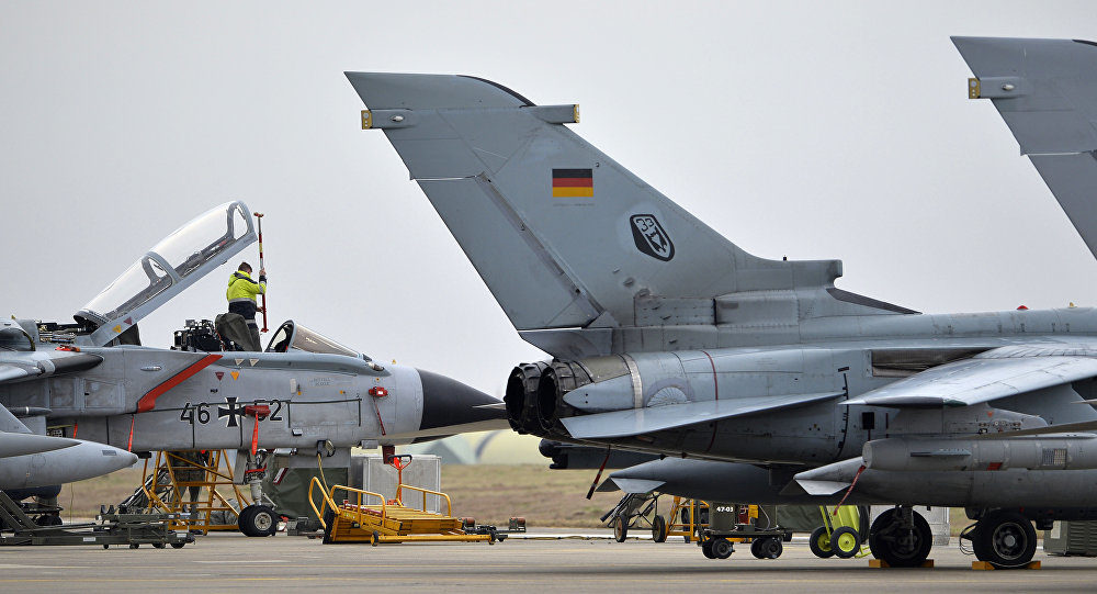 German Tornado jets at Incirlink air base