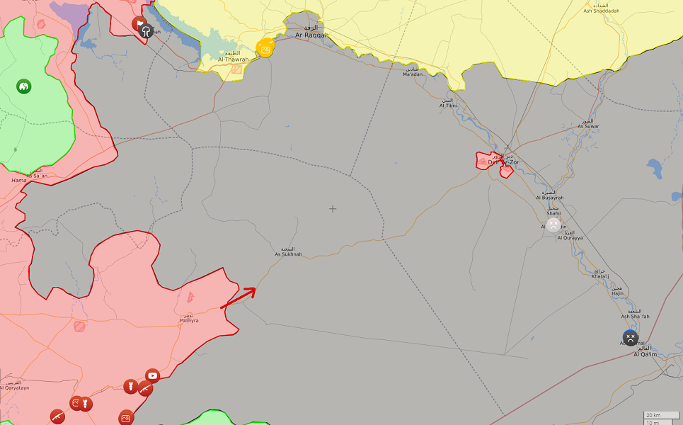 russia syrian forces advance deir ez-Zor