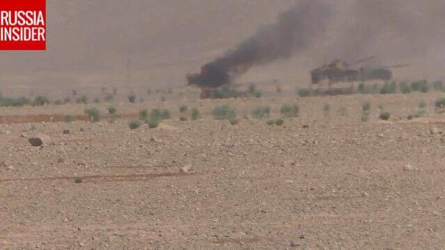 Click to enlarge Russian Syrian forces advance Deir ez-Zor