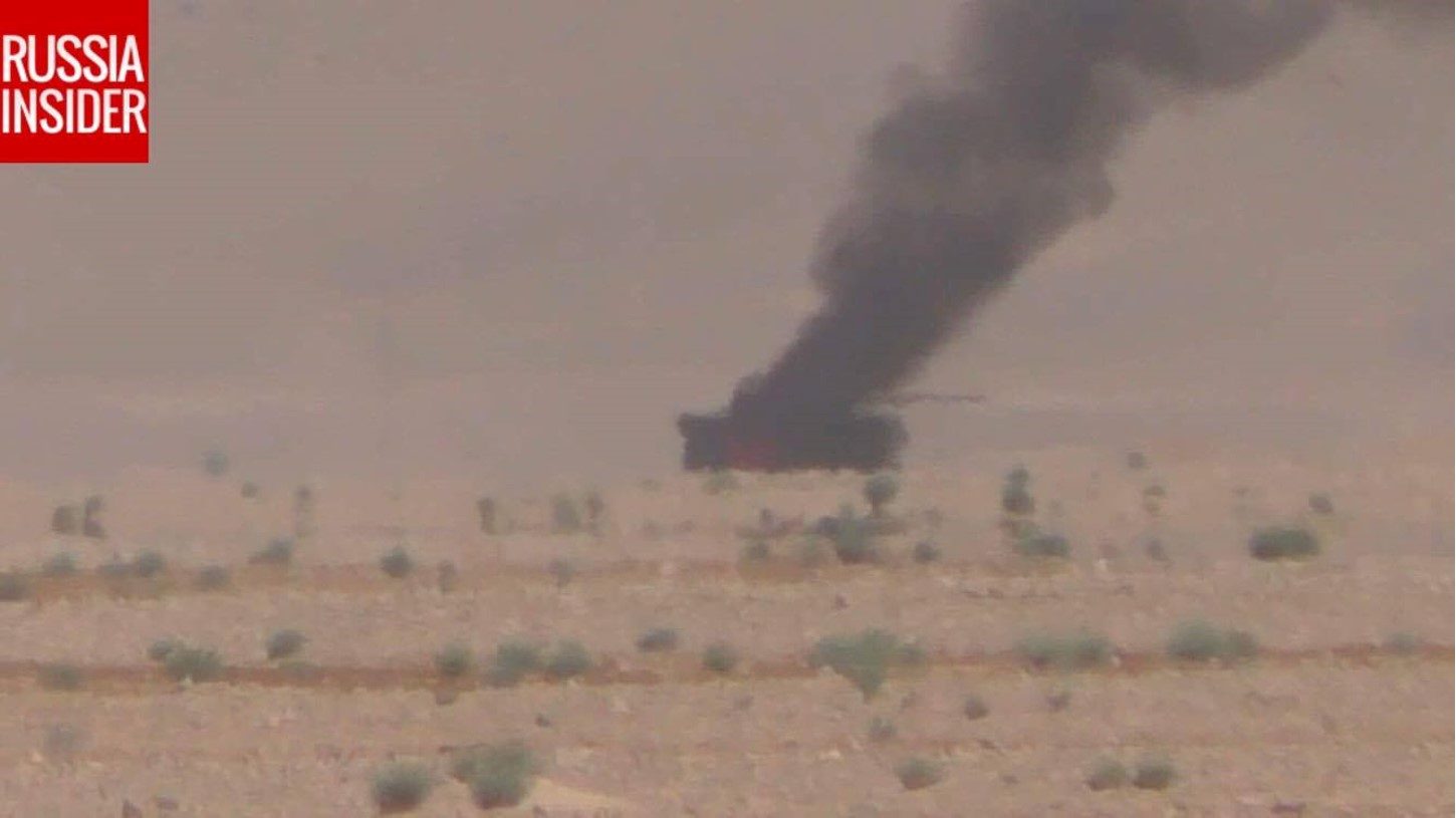 Click to enlarge Russian Syrian forces advance Deir ez-Zor