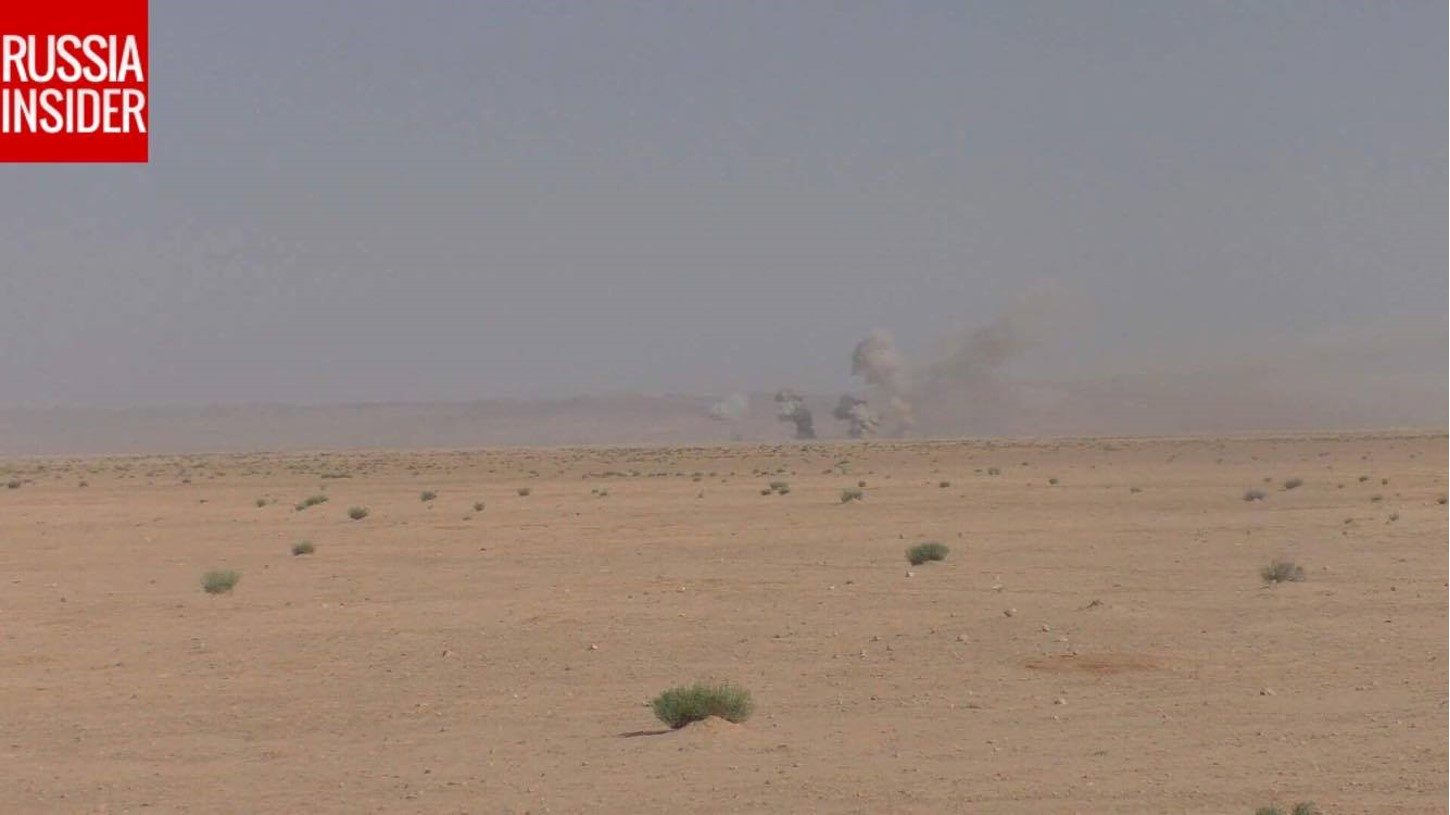 Click to enlarge Russian Syrian forces advance Deir ez-Zor