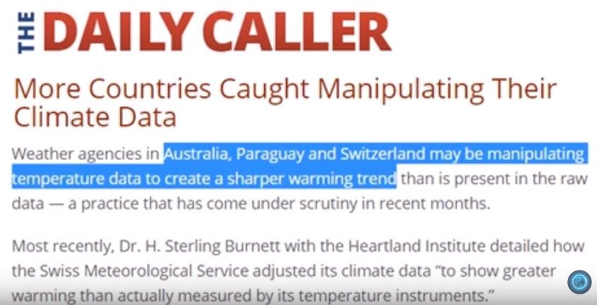 Click to enlarge temperature manipulation data
