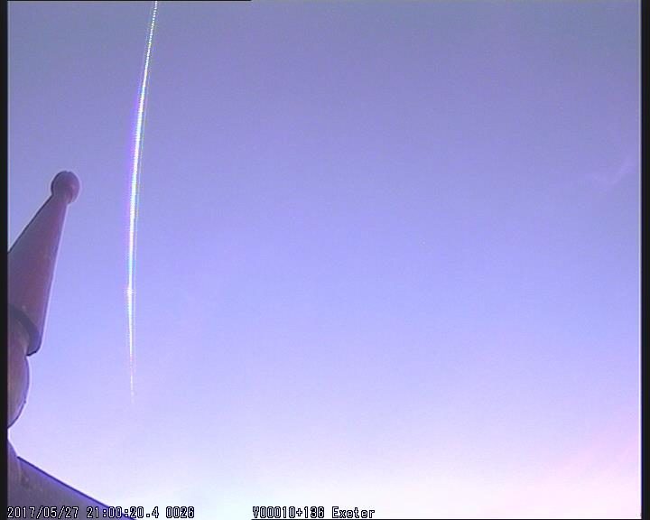 Exeter meteor fireball