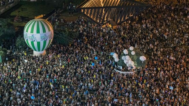 Click to enlarge rally in Tel Aviv