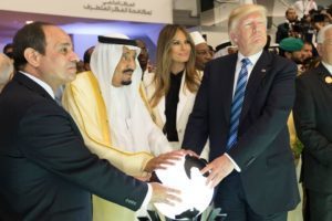 Click to enlarge Donald Trump and the orb