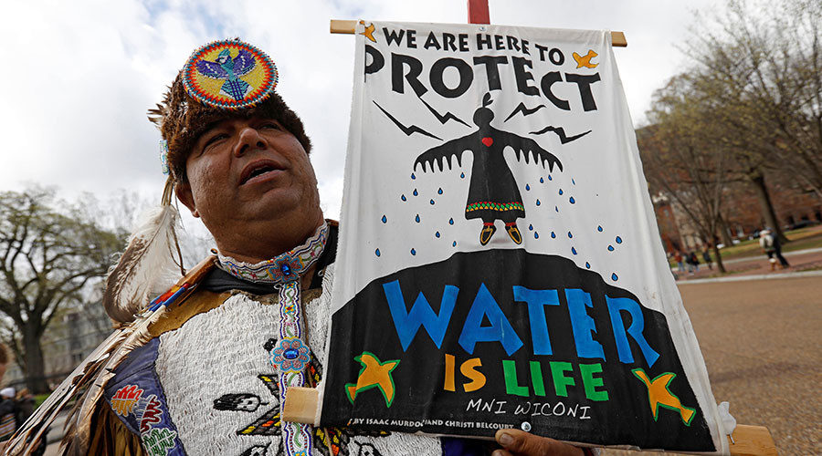 dapl protester