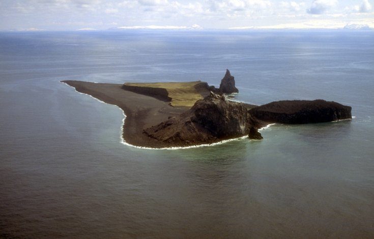 Click to enlarge Bogoslof Island