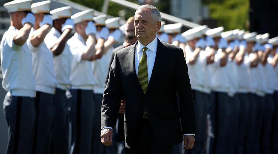 Click to enlarge James Mattis