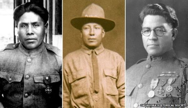 Click to enlarge Code talkers