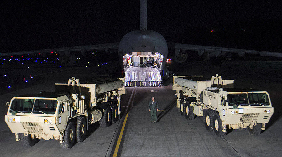 Click to enlarge US-built Terminal High-Altitude Area Defense
