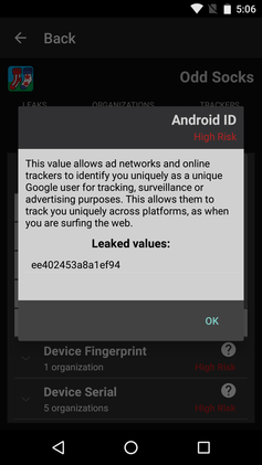 android tracker