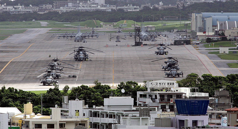 US base in Okinawa
