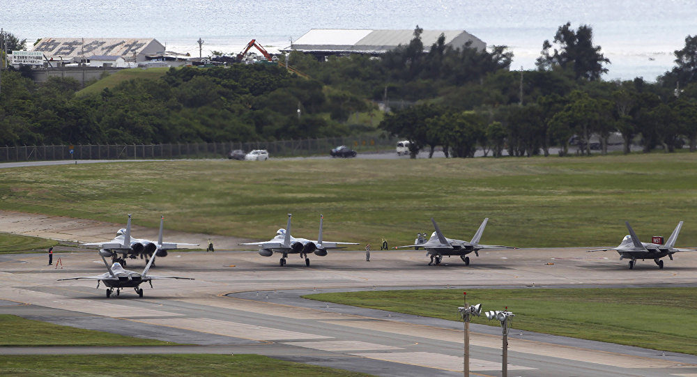 US base in Okinawa