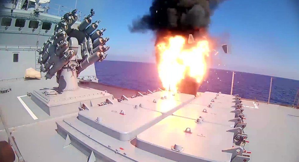 Russia launches missiles to Syria