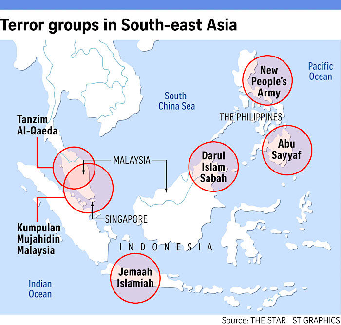 SE Asia terror groups