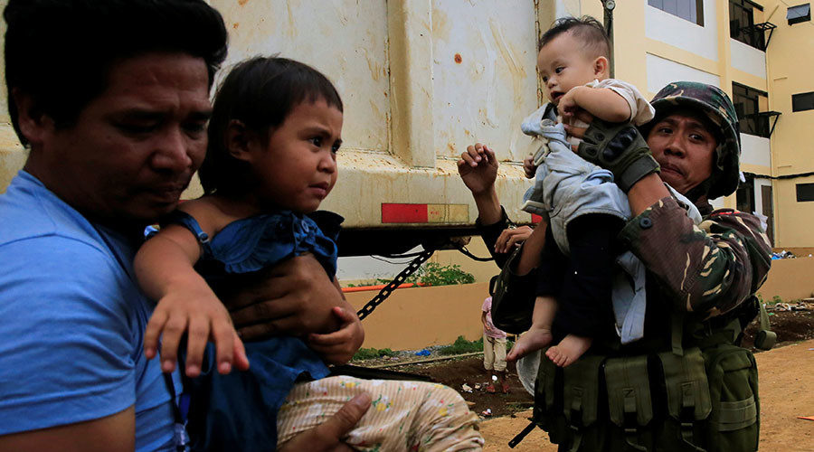 Marawi City evacuation