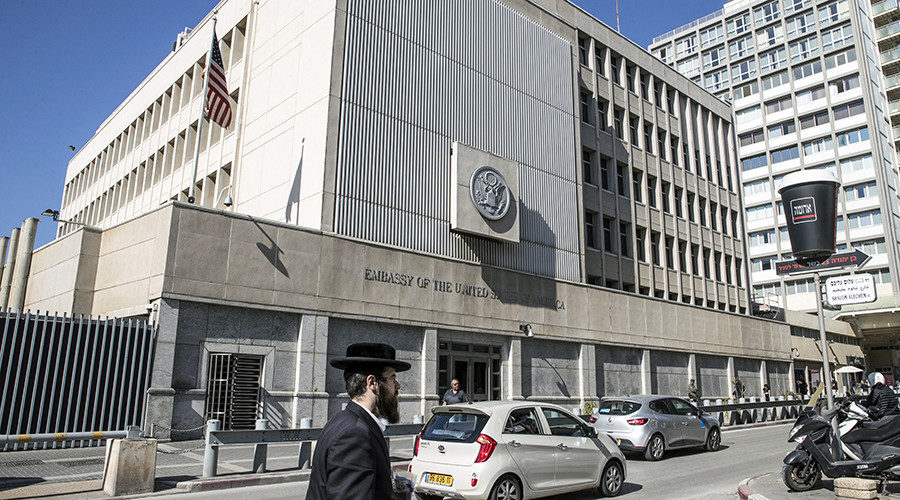 US embassy in Tel Aviv