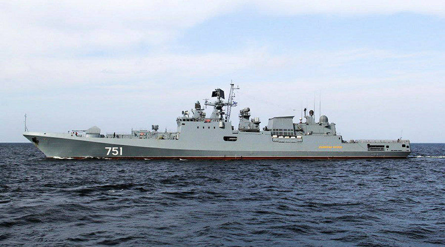 Russian navy ship
