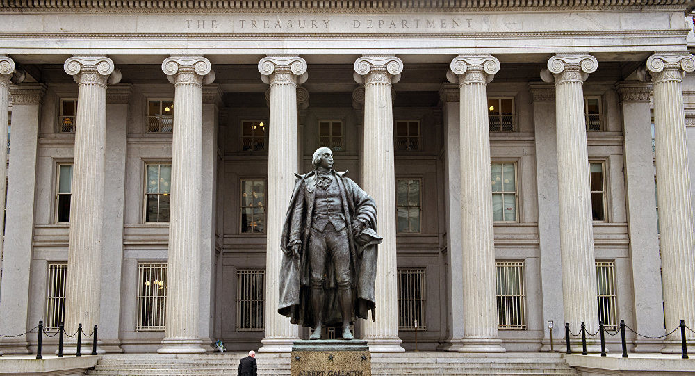 Click to enlarge US Treasury building