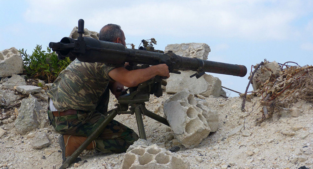 Syrian Arab Army soldier
