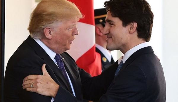 Trump and Troudeau