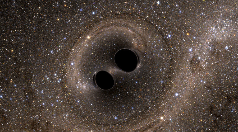 Click to enlarge twin black holes
