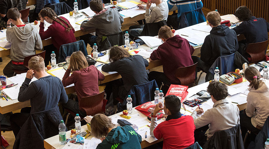 Click to enlarge German pupil