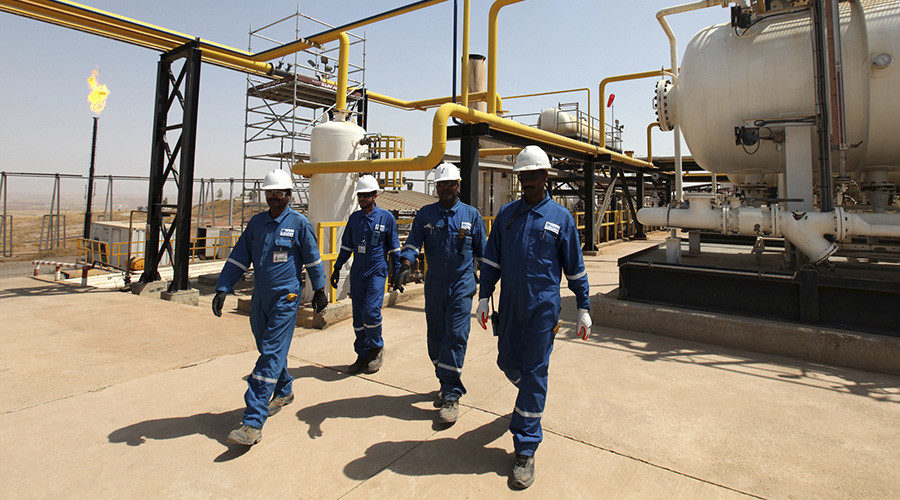 Click to enlarge Kurdistan oil workers