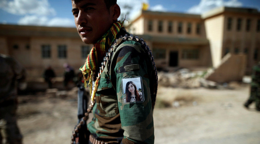 Click to enlarge Yazidi Popular Mobilisation Forces (PMF) fighter, Kojo, Iraq