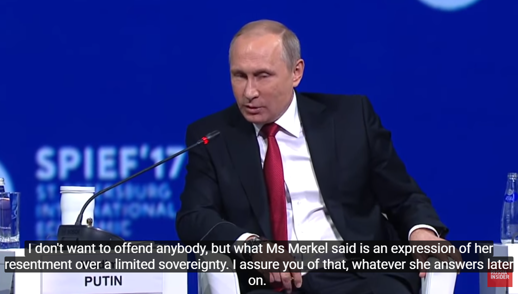 Putin at Spief