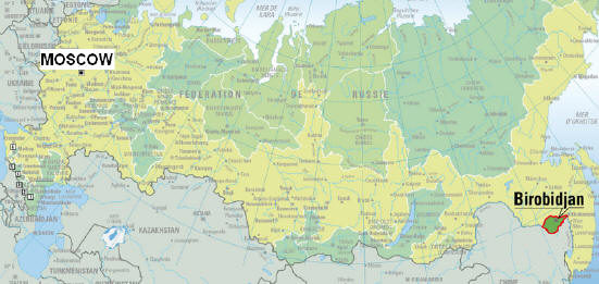 Click to enlarge birobidjan map